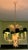 Italian white painted tole pineapple chandelier with green paper shades. Wonderful detail. Six lights. Good condition -...