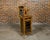 Late 19th Century English 1880s Bamboo Small Cabinet with Painted Accents and Single Mirror For Sale - Image 5 of 12