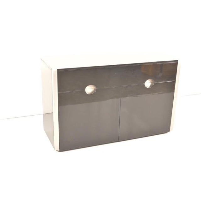Azucena Azucena Chest of Drawers in Black Lacquered Wood by Luigi Caccia Dominioni, 1950 For Sale - Image 4 of 4
