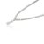 Metal Luxury 6.24 Carat Diamond Tennis Y Necklace in 18k White Gold For Sale - Image 7 of 16