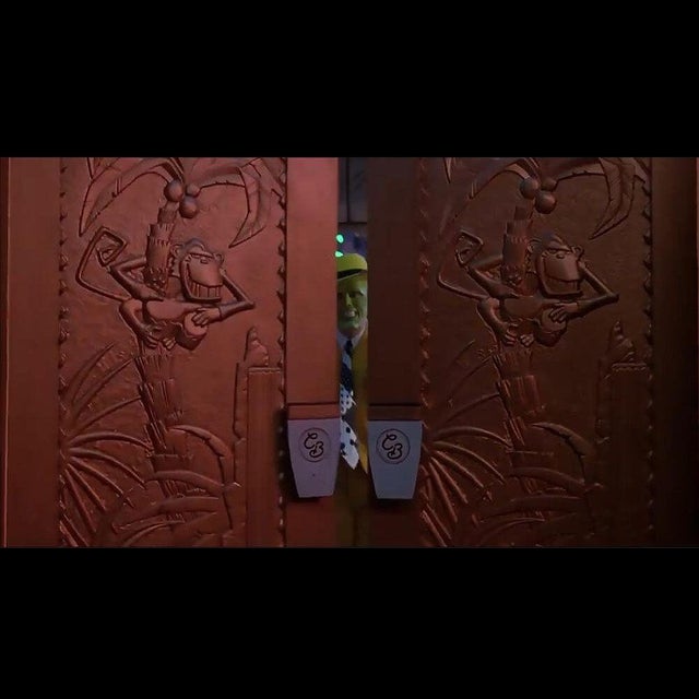 Large 93" Art Deco Style Coco Bongo Gold Door From 1994 the Mask, 2 Available For Sale In Los Angeles - Image 6 of 6