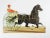Early 20th Century Antique Victorian Trotting Horse Diecut Print For Sale - Image 5 of 5