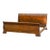 Henredon Charles X Empire King Size Burlwood Sleigh Bed For Sale