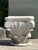 Vintage Carved Marble Column Side Table For Sale - Image 4 of 12