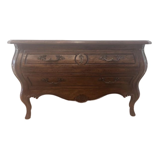 Vintage Heritage Grand Tour French Louis Style Bombe Chest For Sale