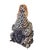Textile Vintage Large African Tribal Beaded Kuba Royal Head Mask/Helmet Congo 22" H For Sale - Image 7 of 13