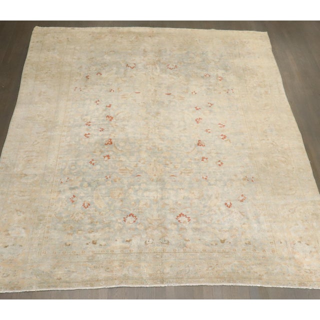 Early 20th Century Zabihi Collection Persian Meshed Room Size Rug - 8' x 9'7" For Sale In New York - Image 6 of 11
