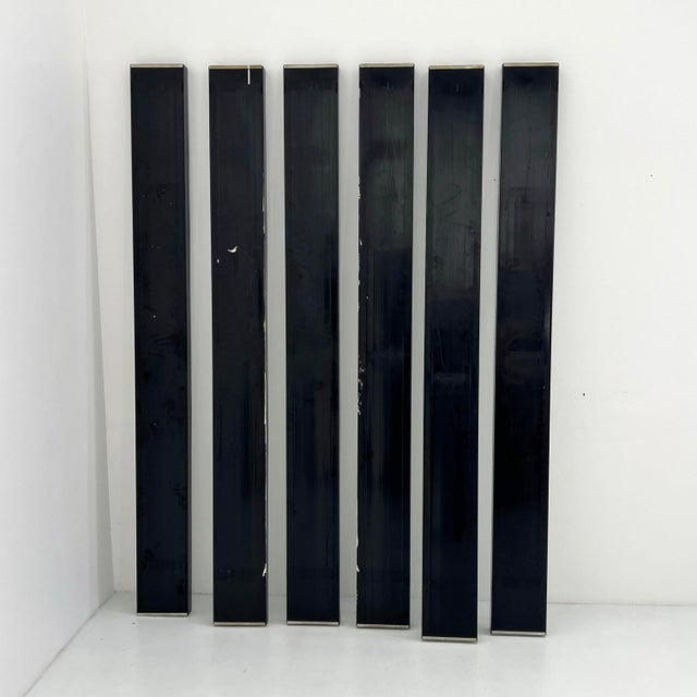 Mirrors with Coat Racks and Light by Luciano Bertoncini for Elco, 1970s, Set of 6 For Sale - Image 10 of 11