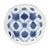 Bring seaside charm to your table with this set of four Coastal Tie-Dye Ceramic Plates. Designed in soothing blue and...
