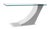 Modern Stainless Steel Console Table Designed by Greg Sheres.;“Clasp” console table. Sculptural, Elegant, Timeless. The...