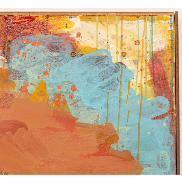 2010s Erika Ranee Cosby "Drying" Acrylic & Shellac, 2014 For Sale - Image 5 of 11