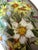 Glass Antique Bohemian Cranberry Cut Glass Vase With Hand-Painted Enamel Flowers, Overlay, and Gilt. 12.75” Early 1900s Romantic Victorian For Sale - Image 7 of 12