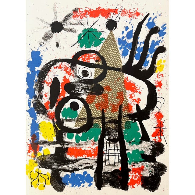Title: Introduction to Album 19 Artist: Joan Miro Country: Spain Medium: Lithograph – DM06121 Marks: Not signed or...