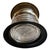 American Brass Jar Wall Sconce Original Patina, Circa 1930 For Sale - Image 3 of 5