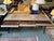 Wood Luxurious Desk With Granite Laminate + Walnut Legs For Sale - Image 7 of 12