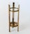 Vintage Brass & Glass Candle Holder For Sale - Image 4 of 10