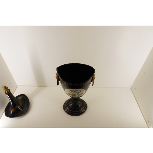 Vintage Italian Floral Urn For Sale - Image 9 of 16