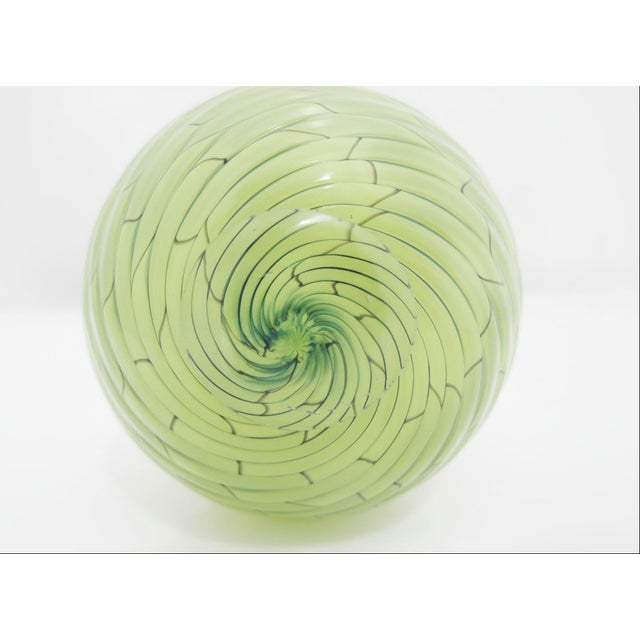 Dale Chihuly 2pc Parrot Green Persian Series Hand Blown Art Glass Sculpture For Sale - Image 16 of 18