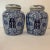 Vintage Home is pleased to offer this pair of Chinoiserie Temple Ginger Jars. The Hand-Painted pair feature the CHINESE...