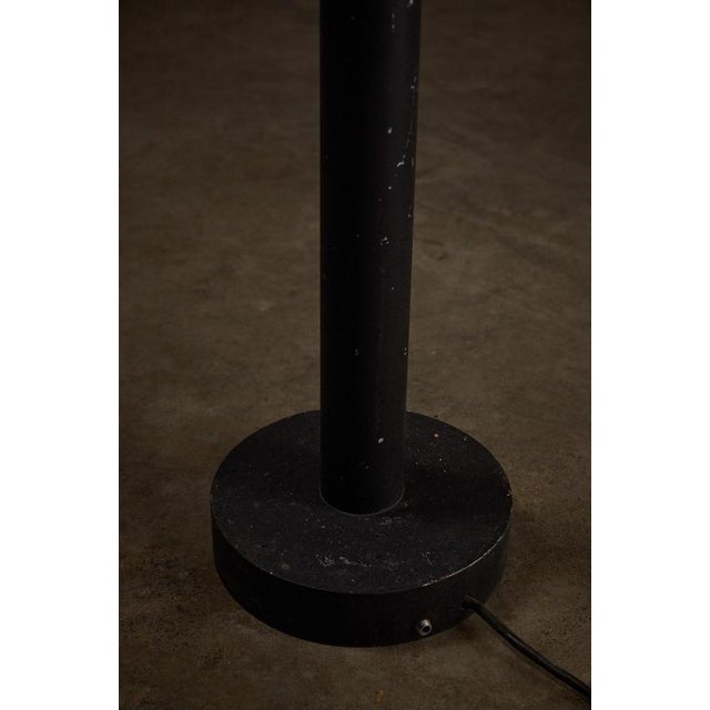 Large German Black Outdoor Pole Lantern from BEGA, 1970s For Sale - Image 6 of 8