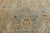 Persian Tabriz Botanic Light Blue, Cream and Rust Handwoven Wool Rug For Sale In New York - Image 6 of 7