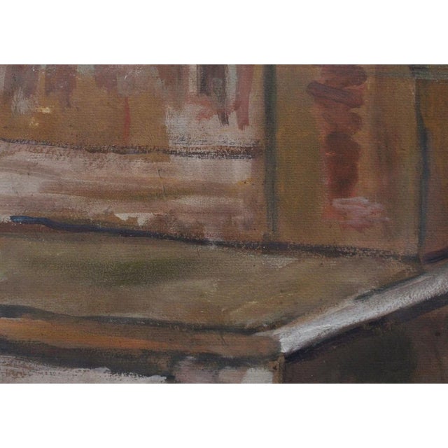 1950s Charles Réal, Still Life with Pitcher, 1950s, Oil on Paper, Framed For Sale - Image 5 of 18