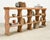 A rustic large 19th century pine cupboard shelf or étagère hand-crafted in France out of pine. The shelves are constructed...