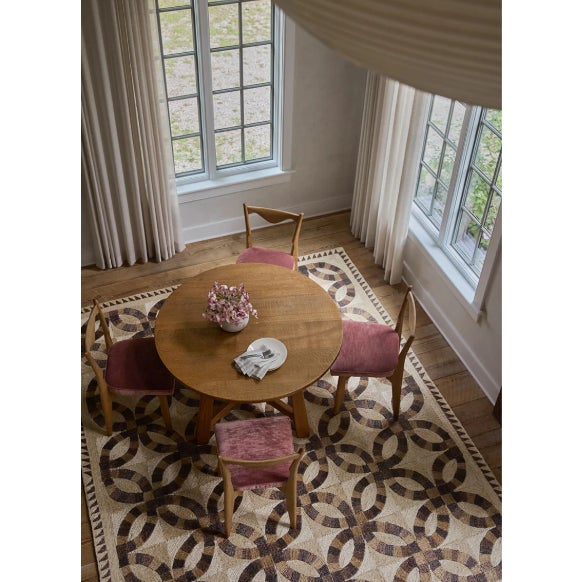 Not Yet Made - Made To Order Abaca Natural Premium Fiber Rugs Brown Tan and Cream 6x9Ft. For Sale - Image 5 of 5