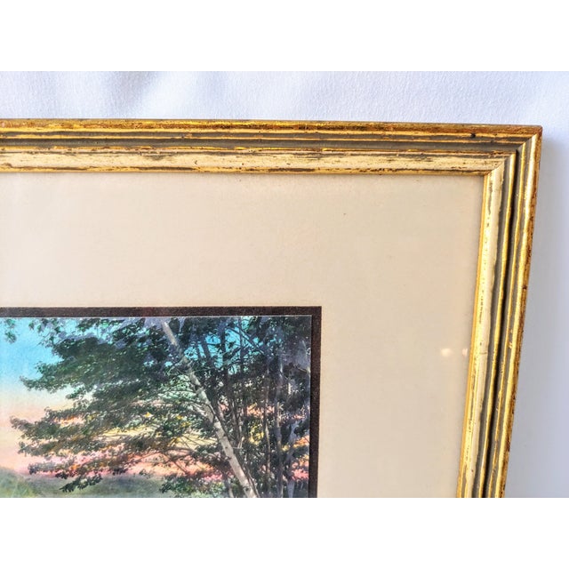 Vintage Wallace Nutting Signed and Framed Original Print Chairish