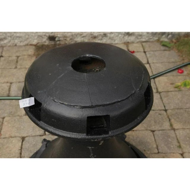 19th Century Large Iron 19th Century Ships Anchor Capstan For Sale - Image 5 of 5