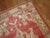 Red Antique Zabihi Collection Watermelon Red Oushak Rug - 4'2" x 6'9" For Sale - Image 8 of 8