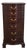 Thomasville Mahogany Lingerie Chest W. Flip Open Mirror For Sale