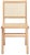 Safavieh Hattie French Cane Dining Chair - Natural, Set of 2 For Sale - Image 4 of 11