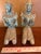 Tibetan Guardian Angel Theppanom Statues Bronze / Gold Gilt 13" - ca.1960 - A Pair For Sale - Image 15 of 15