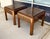 Thomasville Pair of 1970s Thomasville Mystique Chinoiserie Burl-Top End Tables For Sale - Image 4 of 10