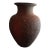 Vintage Toyo Textured Stoneware Vase For Sale