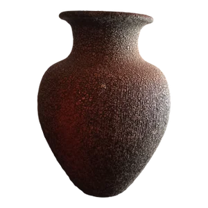 Vintage Toyo Textured Stoneware Vase