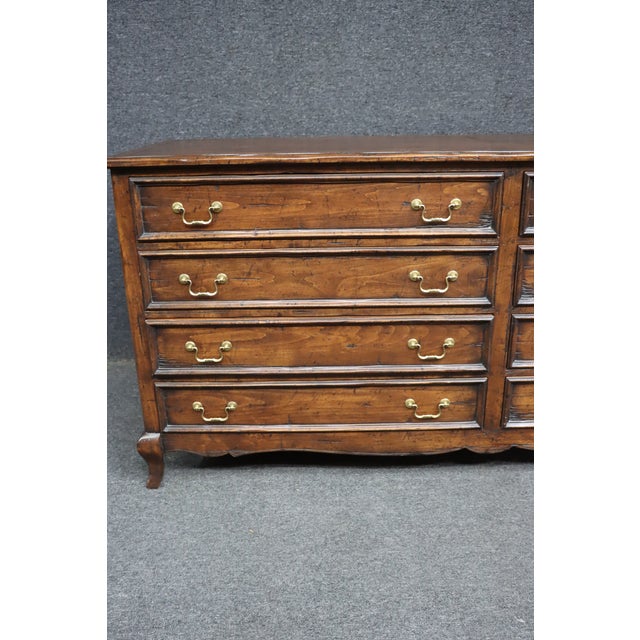 Guy Haddock Country French Cherry Eight Drawer Dresser For Sale In Philadelphia - Image 6 of 15