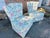 Chinoiserie Vintage Slipper Chairs, Newly Upholstered For Sale - Image 3 of 9