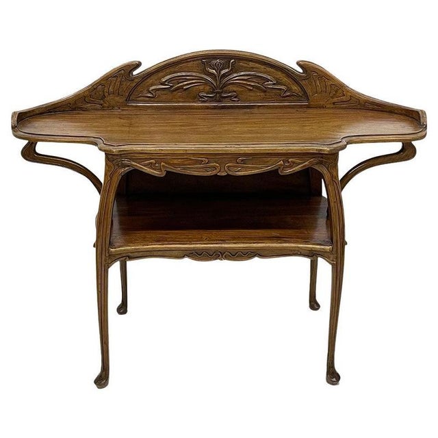 Art Nouveau Wall Side Table, 1900s For Sale - Image 10 of 10