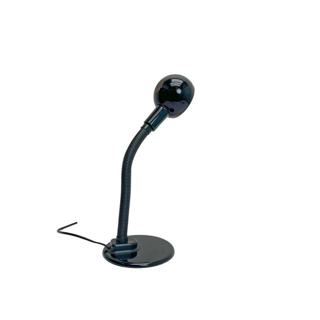 BRILLIANT 35047 Gooseneck Black design desk lamp. Made in Germany in the 1990s. Works perfectly. Excellent cosmetic...