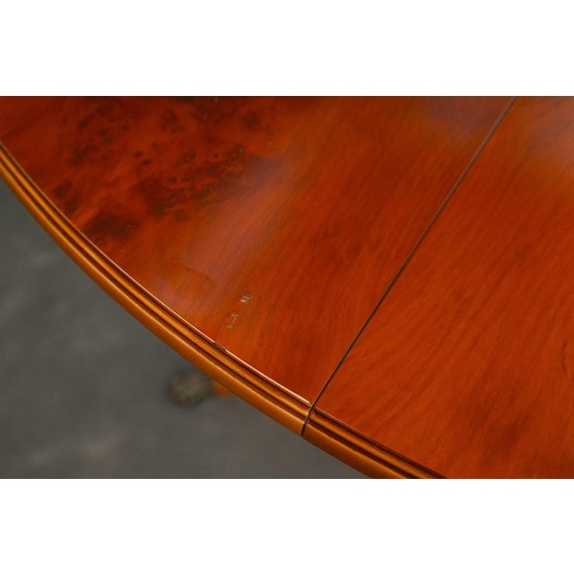 English Style Dining Table in Beech For Sale - Image 12 of 18