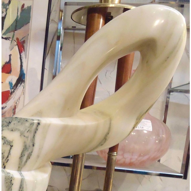 Modern Stunning Marble Mobile Sculpture by Sharon Gainsburg For Sale - Image 3 of 5