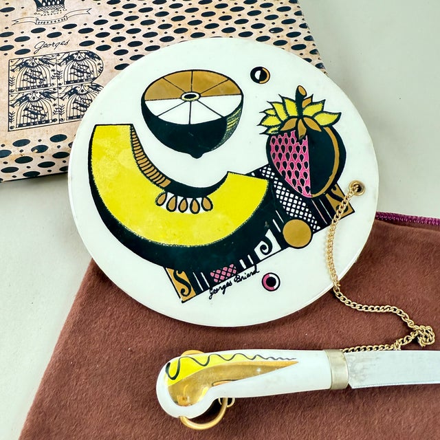 Georges Briard Ambrosia Cheese Set Boxed Chairish