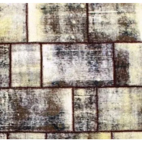 Easy on the eyes and the feet, the beautiful Handmade Persian Antique Patchwork Rug will make a lovely companion any room...