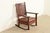 Stickley Gustav Stickley Antique Mission Oak Arts & Crafts Rocking Chair, Circa 1910 For Sale - Image 4 of 13