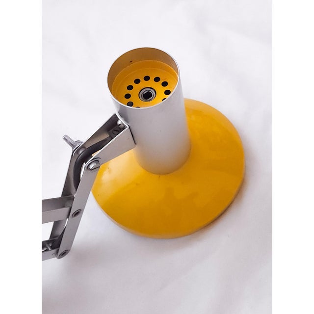 Mid-Century Modern Scissor Wall Lamp from Hustadt Leuchten, Germany, 1970s, in Good conditions. Designed 1970 to 1979 This...
