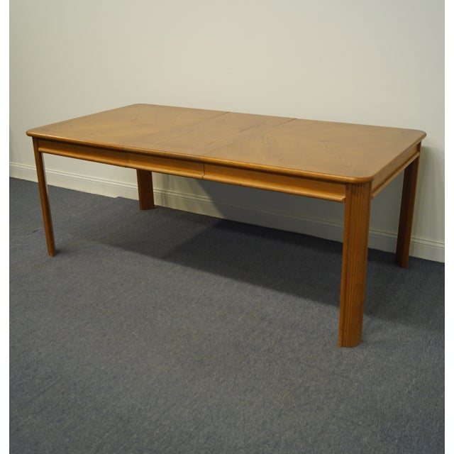 Bassett Oak Mission Shaker Style 78" Dining Table 4261 Chairish