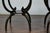 Black English Midcentury Period Dark Lacquered Side Tables with Neoclassical Accents For Sale - Image 8 of 12