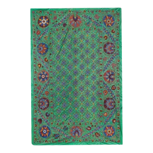 1960s Suzani Silk Wall Hanging